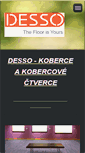 Mobile Screenshot of desso-koberce.cz